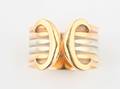 An 18 Karat TriColor Gold Ring Cartier