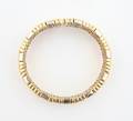 An 18 Karat Yellow Gold Flexible Cuff Style Bracelet