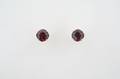 A Pair of Yellow Gold and Almandite Garnet Stud Earrings