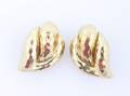 A Pair of 18 Karat Yellow Gold Earrings Henry Dunay
