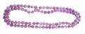 An Amethyst Bead Necklace