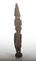 A New Guinea Carved Ancestor Figure
