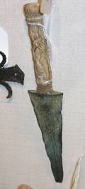 A Bronze and Bone Dagger