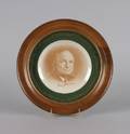 A Pickard China Porcelain Cabinet Plate of Harry S Truman