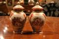 A Pair of Royal Austria Covered Jars