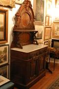 A Victorian Walnut Server