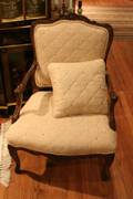 A Louis XV Provincial Style Fauteuil