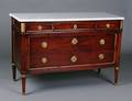 254 DIRECTOIRE MAHOGANY COMMODE