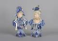 A Pair of Continental Ceramic Busts