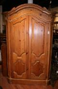 A French Provincial Pine Armoire