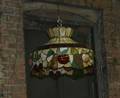 A Leaded Glass Fixture