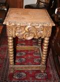 A Carved Occasional Table