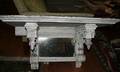 A White Painted Corbel Mirror