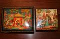 Two Mstera Russian Lacquer Boxes