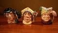 Royal Doulton Character Mugs of Three Alice In Wonderland Figures