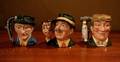 Three Royal Doulton Character Mugs from The Collecting World Series