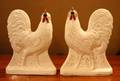 A Pair of Staffordshire Figures of Roosters