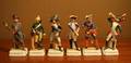 Six Goebel Figures of Soldiers