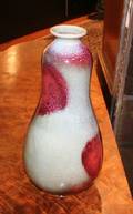 A Chinese Gourd Form Glazed Porcelain Vase