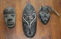 Three Tribal Masks