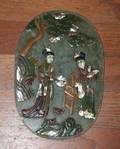 A Chinese Soapstone Plaque