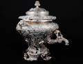 245 SUPERB GEORGE IV STERLING SILVER TEA URN