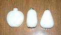 Two Chinese White Jade Snuff Bottles