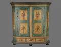 315 TYROLLIAN PAINTED ARMOIRE