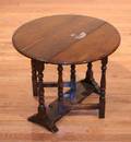 A William and Mary Style Gate Leg Table