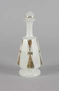 A Continental Opaline Glass Bottle and Stopper
