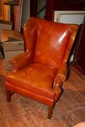A Wingback Arm Chair Henredon