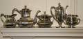 Two American Silverplate Tea Three Piece Services Reed and Barton