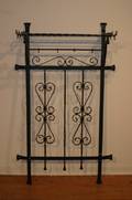 A German Wrought Iron Coat Rack