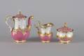 A Meissen Three Piece Tea Service