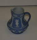 A Light Blue Jasperware Jug