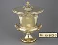 294 IMPORTANT GEORGE III PAUL STORR SILVER GILT CUP AN