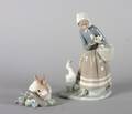 A Lladro Figure of a Woman