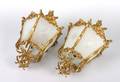 A Pair of Rococo Style Hanging Lanterns