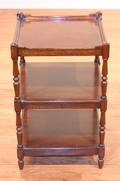 A Regency Style Mahogany Three Tier Etagere