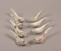 A Group of 43 Chinese Porcelain Spoons