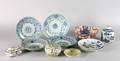 A Group of Asian Porcelain Decorative Articles