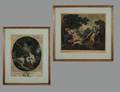 260 TWO ANTIQUE HAND COLORED FRENCH ENGRAVINGS