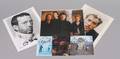 A Group of Three Signed Photographs Including U2