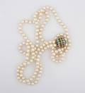 A Double Strand Cultured Pearl Necklace