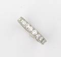 A Platinum and Diamond Eternity Band