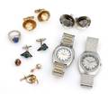 A Collection of Gentlemans Jewelry and Wristwatches