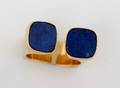 A Yellow Gold and Lapis Lazuli Ring