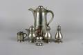A Group of English Pewter Table Articles