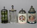 320 GROUP OF FOUR ASSORTED STEINS