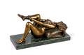 A Bronze Figure of A Nude Woman